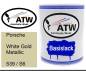 Preview: Porsche, White Gold Metallic, 539 / S6: 1L Lackdose, von ATW Autoteile West.